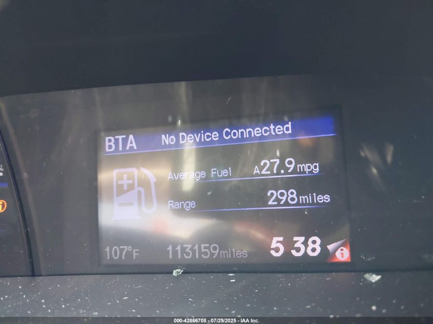 2012 Honda Civic Hybrid VIN: JHMFB4F28CS004406 Lot: 42866708