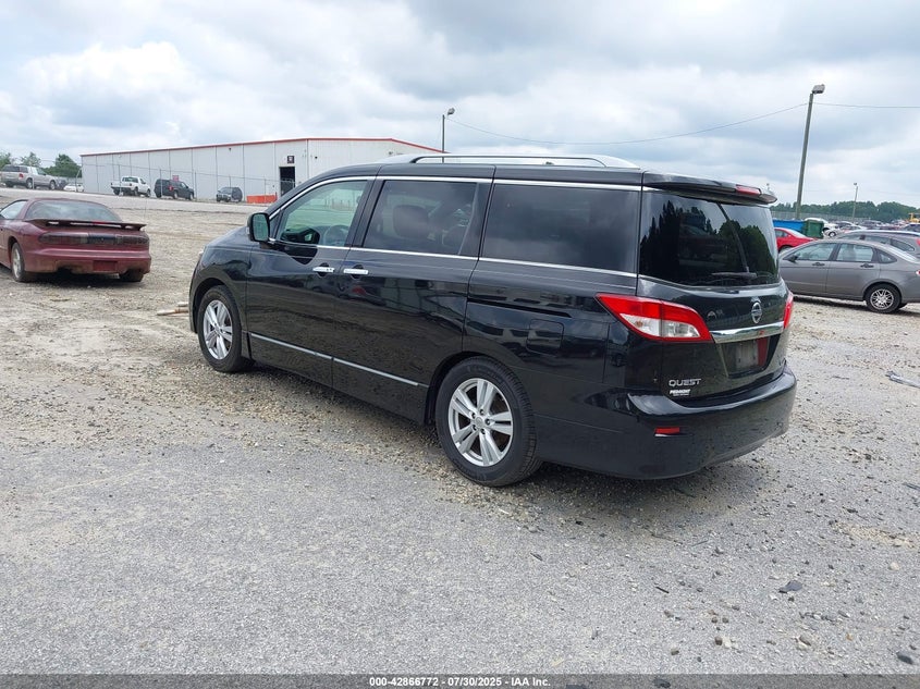 2011 Nissan Quest Sl VIN: JN8AE2KPXB9003728 Lot: 42866772