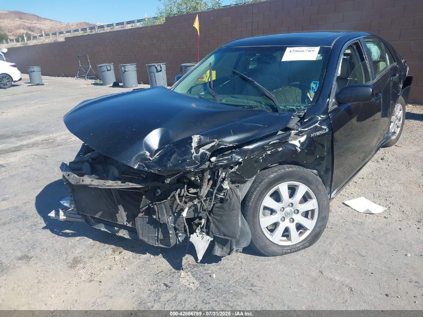 2007 Toyota Camry Hybrid VIN: 4T1BB46K57U022111 Lot: 42866789