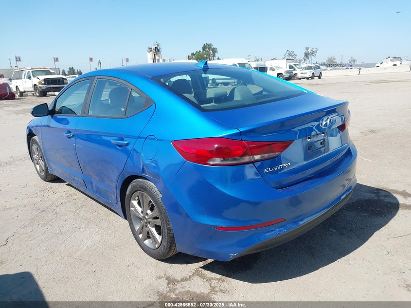 VIN KMHD84LF6HU224360 2017 HYUNDAI ELANTRA SE