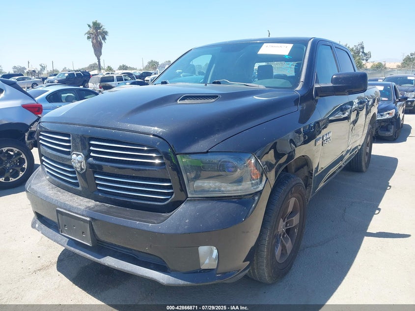 Vin: 1c6rr6mt0fs613180, lot: 43360456, ram 1500 sport 20152