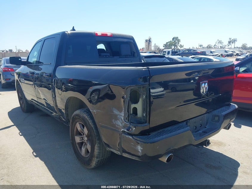 Vin: 1c6rr6mt0fs613180, lot: 43360456, ram 1500 sport 20153