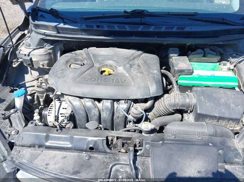 2013 Hyundai Elantra Limited VIN: 5NPDH4AE2DH411405 Lot: 42866872