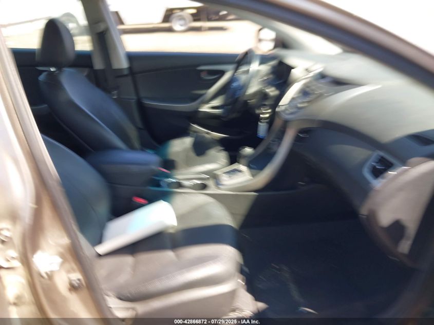 2013 Hyundai Elantra Limited VIN: 5NPDH4AE2DH411405 Lot: 42866872