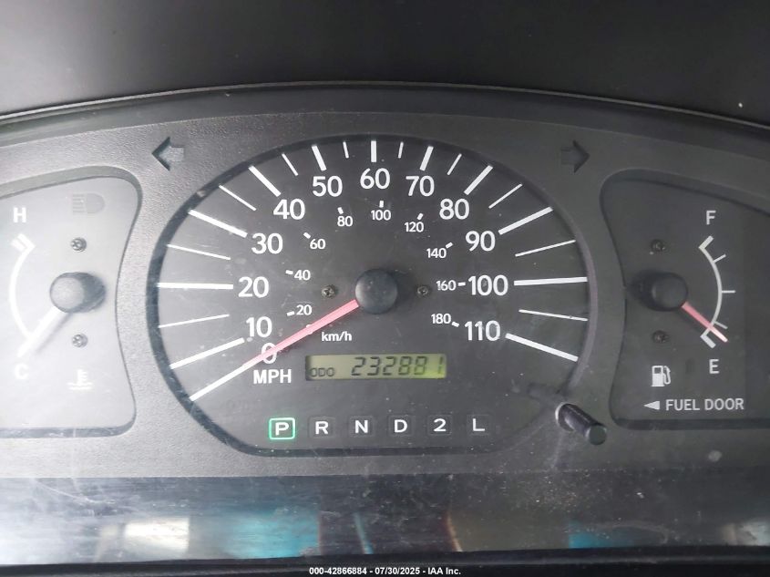 2000 Toyota Sienna Ce VIN: 4T3ZF19C2YU184342 Lot: 42866884