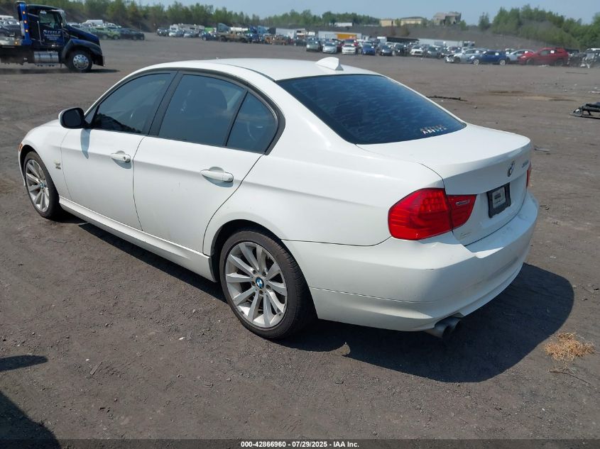 2011 BMW 328I xDrive VIN: WBAPK5C54BA656743 Lot: 42866960