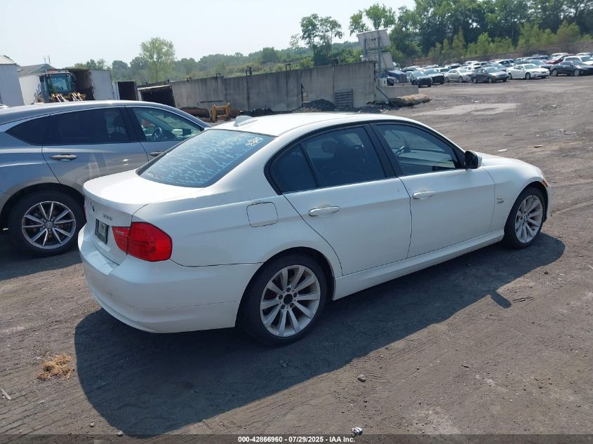2011 BMW 328I xDrive VIN: WBAPK5C54BA656743 Lot: 42866960