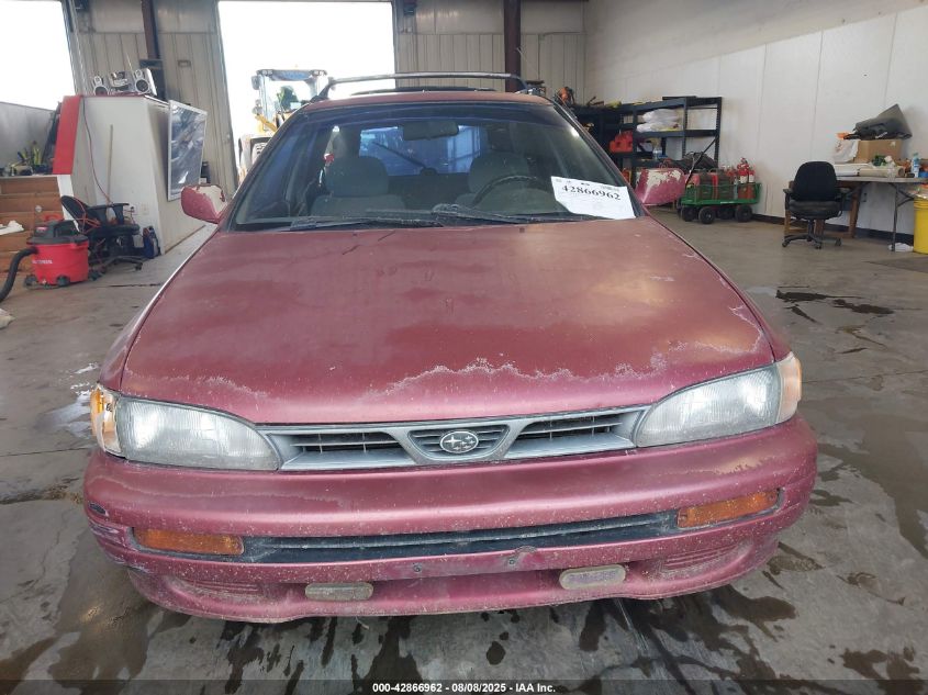 1996 Subaru Impreza Lx VIN: JF1GF4559TH817052 Lot: 42866962