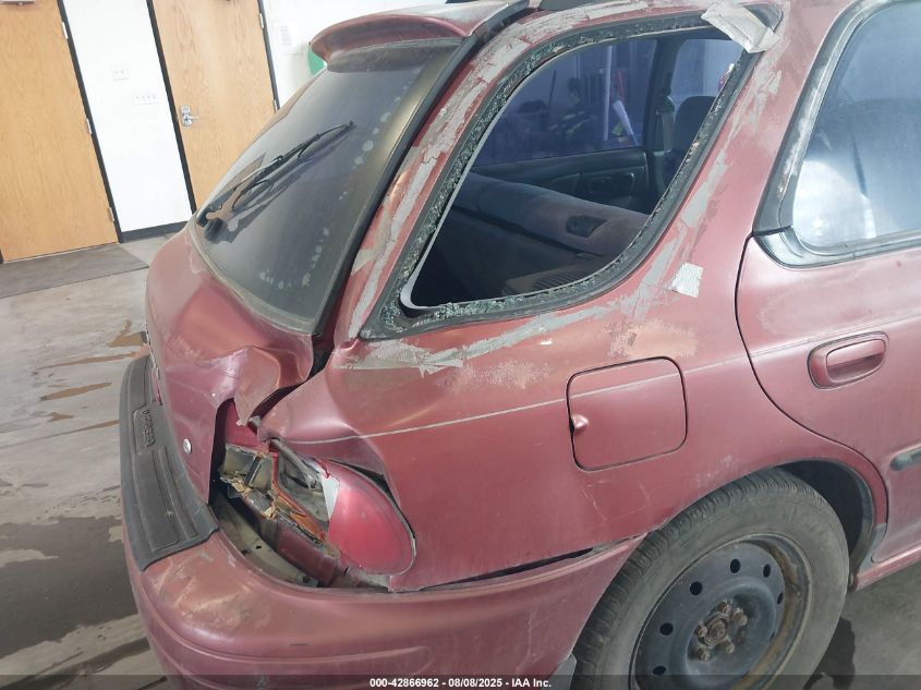 1996 Subaru Impreza Lx VIN: JF1GF4559TH817052 Lot: 42866962