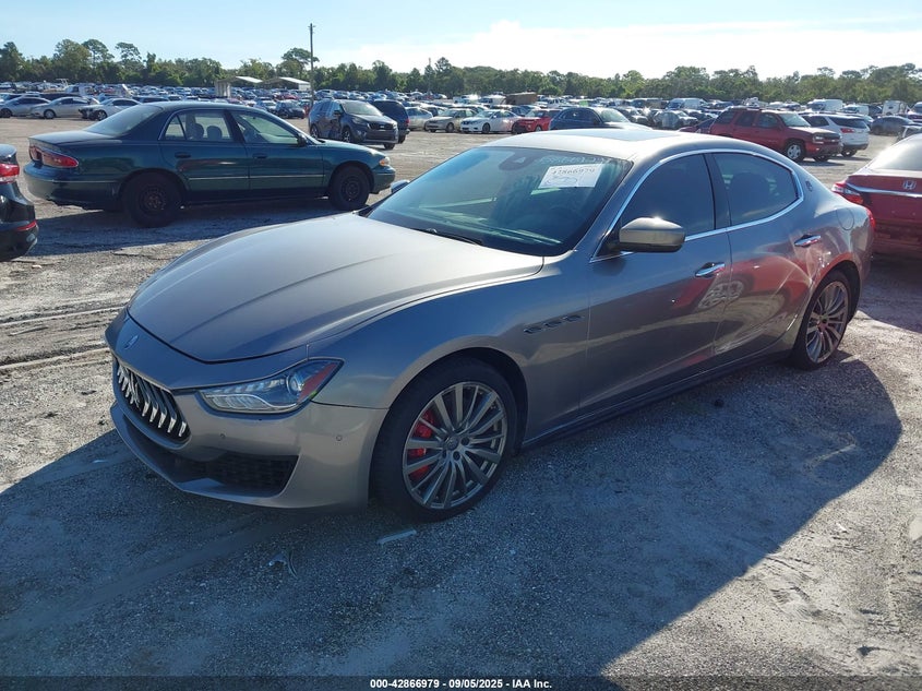 2017 Maserati Ghibli S grey sedan 4d gas ZAM57RSA5H1240917 photo #3