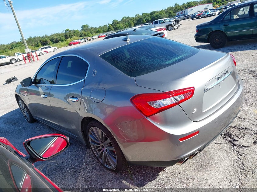 2017 Maserati Ghibli S grey sedan 4d gas ZAM57RSA5H1240917 photo #4