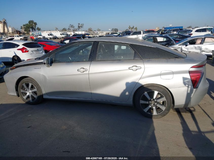 2017 Toyota Mirai VIN: JTDBVRBD0HA0019 Lot: 42867169