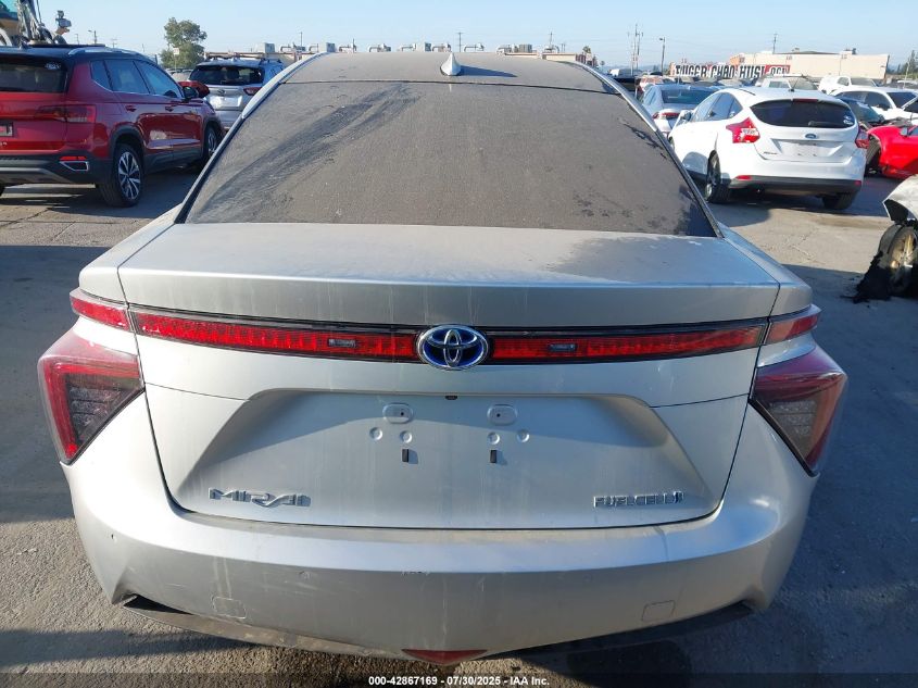 2017 Toyota Mirai VIN: JTDBVRBD0HA0019 Lot: 42867169