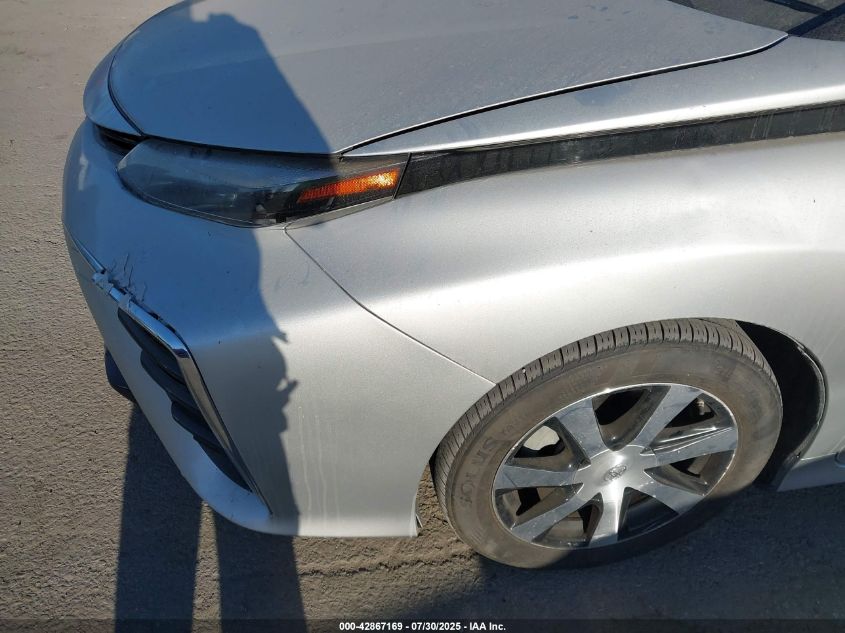 2017 Toyota Mirai VIN: JTDBVRBD0HA0019 Lot: 42867169