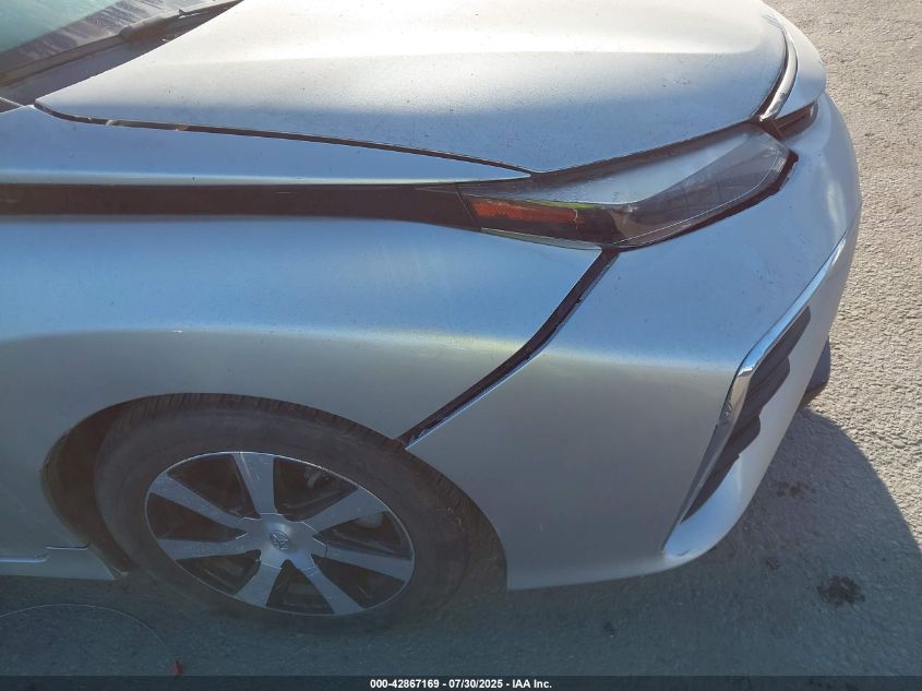 2017 Toyota Mirai VIN: JTDBVRBD0HA0019 Lot: 42867169