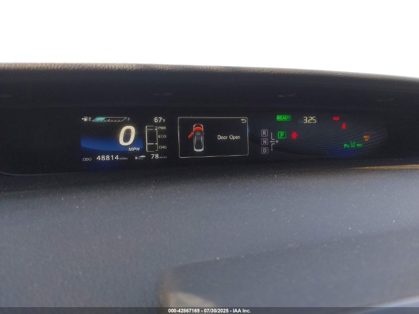 2017 Toyota Mirai VIN: JTDBVRBD0HA0019 Lot: 42867169