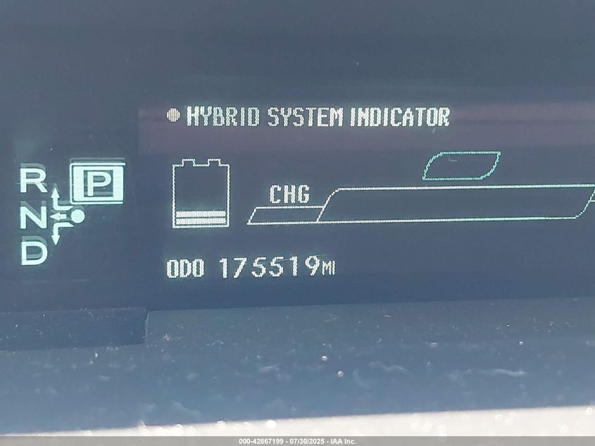 2010 Toyota Prius Iv VIN: JTDKN3DU3A5201257 Lot: 42867199