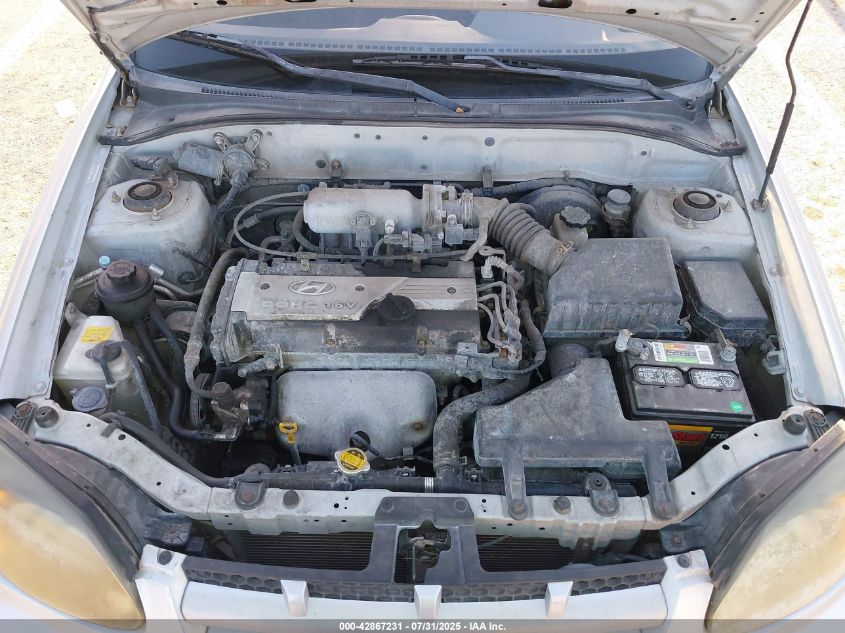 2003 Hyundai Accent VIN: KMHCF35C33U276858 Lot: 43223114