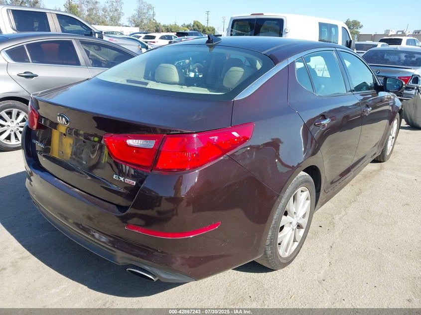 2014 Kia Optima Ex VIN: 5XXGN4A71EG311428 Lot: 42867243