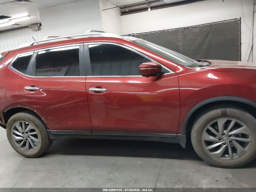 2015 Nissan Rogue Sl VIN: 5N1AT2MT6FC862945 Lot: 42867319
