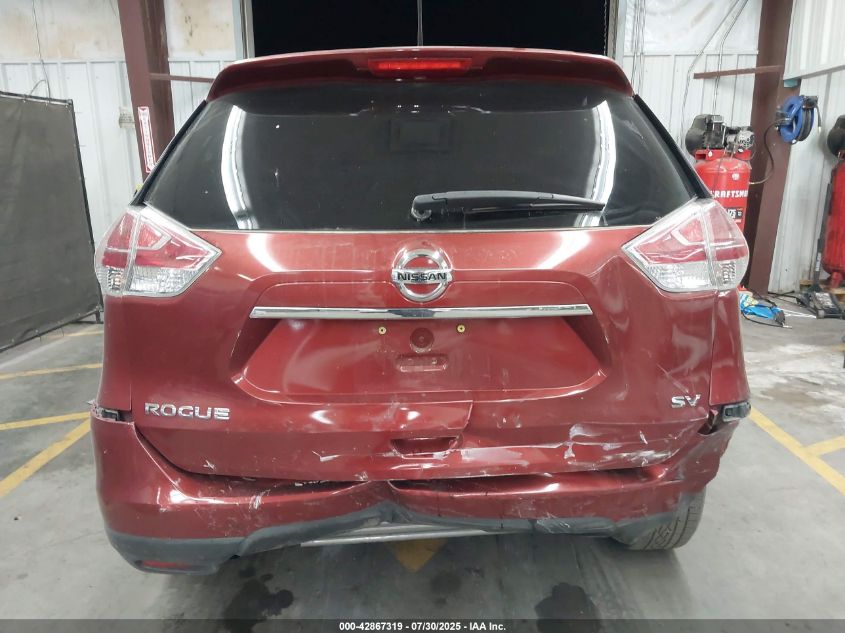2015 Nissan Rogue Sl VIN: 5N1AT2MT6FC862945 Lot: 42867319