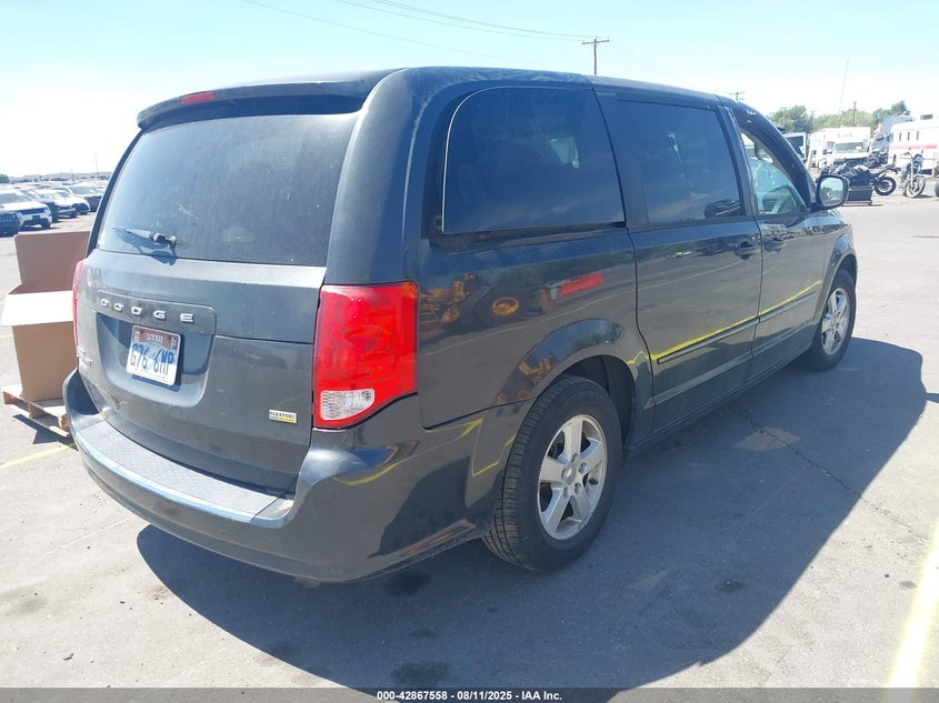 Vin: 2c4rdgcg0cr304453, lot: 43361175, dodge grand caravan sxt 20124