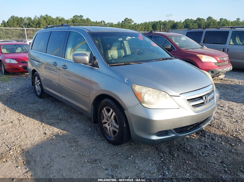 5FNRL38606B020672 2006 Honda Odyssey Ex-L auction photo 1