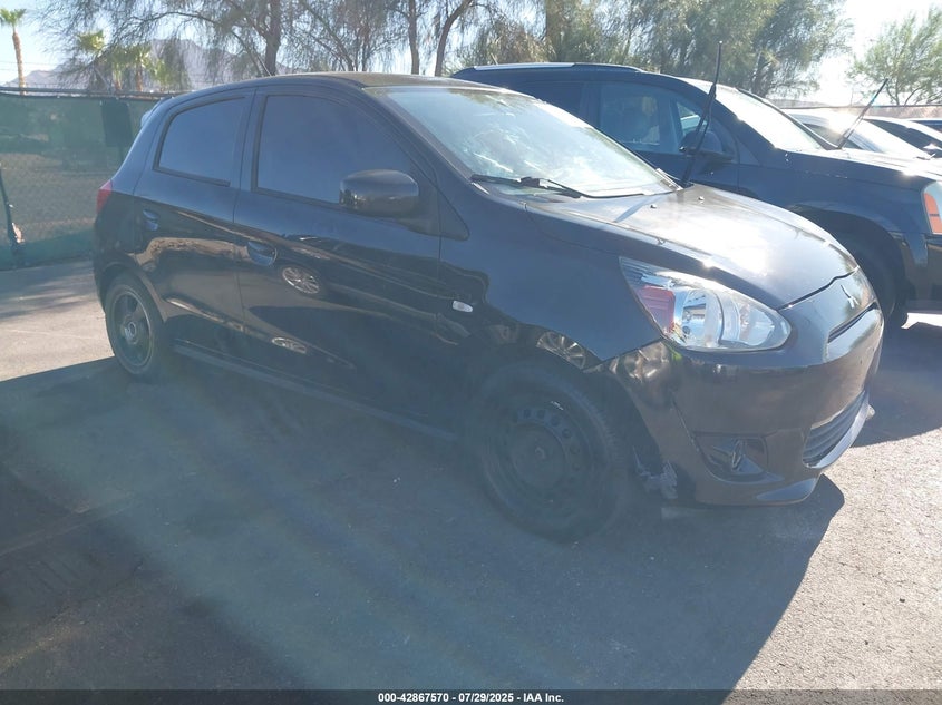 ML32A3HJ1FH001384 2015 Mitsubishi Mirage De auction photo 1
