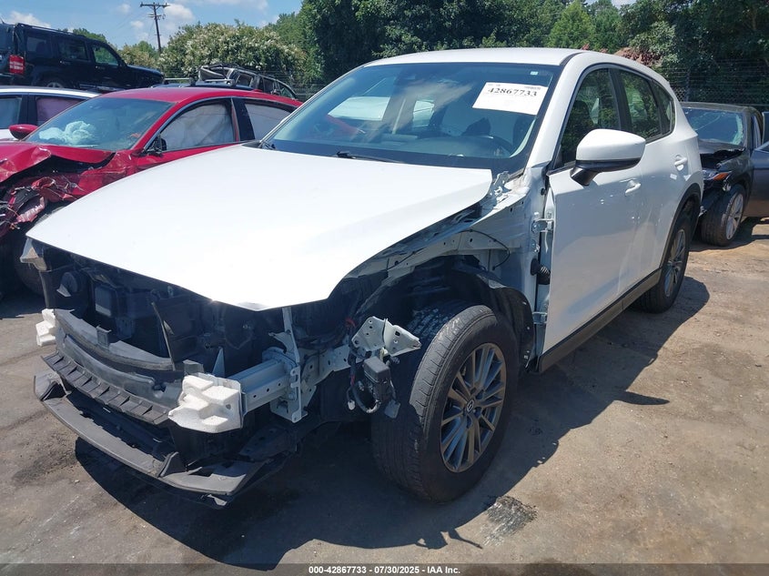 2018 Mazda Cx-5 2.5 Sport White Lot 111042867733 Vin JM3KFBBM0J0356959