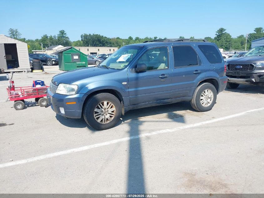 2005 Mercury Mariner Luxury/Premier blue other gasoline 4M2CU57115DJ24415 photo #3