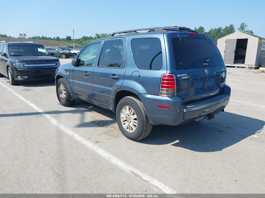 2005 Mercury Mariner Luxury/Premier blue other gasoline 4M2CU57115DJ24415 photo #4