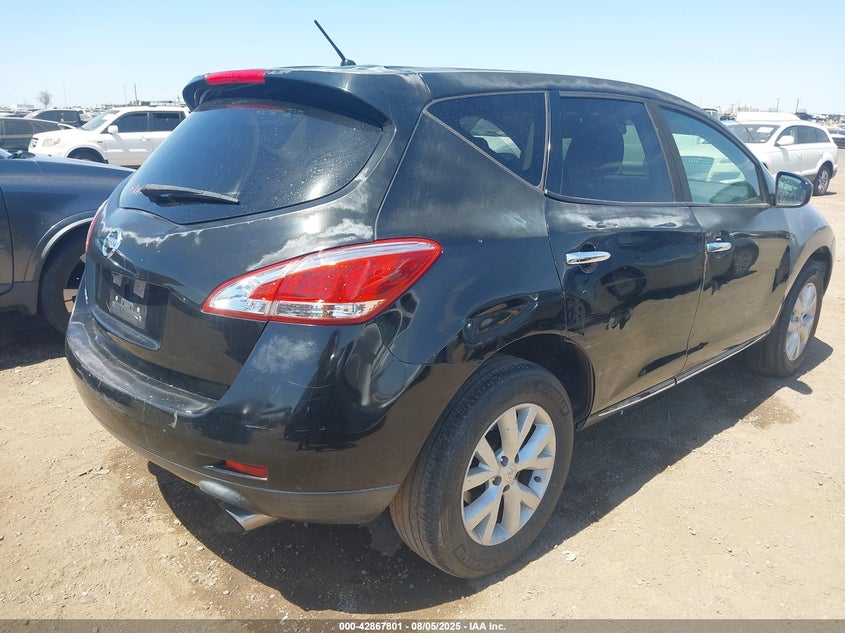 Vin: jn8az1mu4bw051759, lot: 43361418, nissan murano s 20114