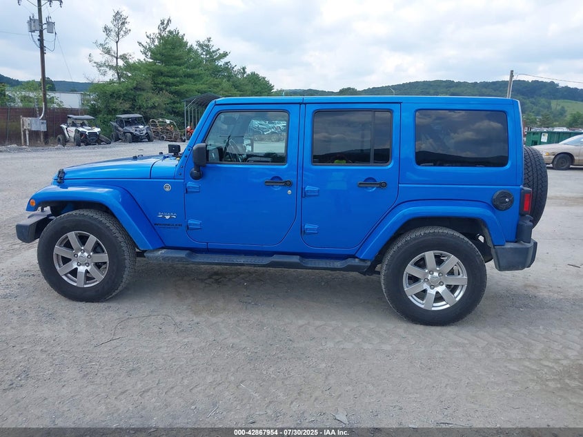 2016 JEEP WRANGLER UNLIMITED SAHARA - 1C4HJWEG4GL243991