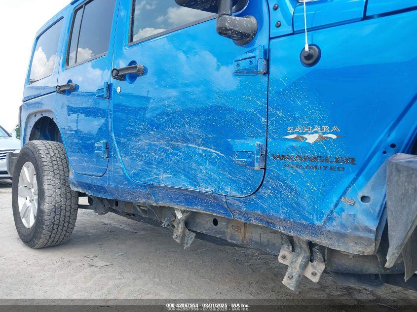 2016 JEEP WRANGLER UNLIMITED SAHARA - 1C4HJWEG4GL243991