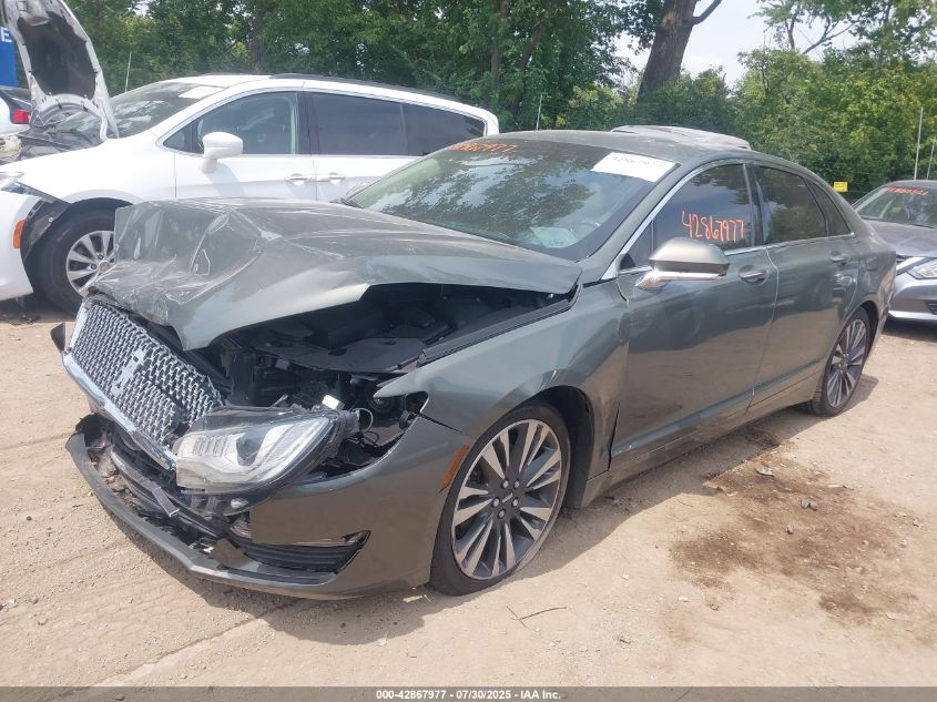 2017 Lincoln Mkz Reserve VIN: 3LN6L5F94HR627862 Lot: 42867977