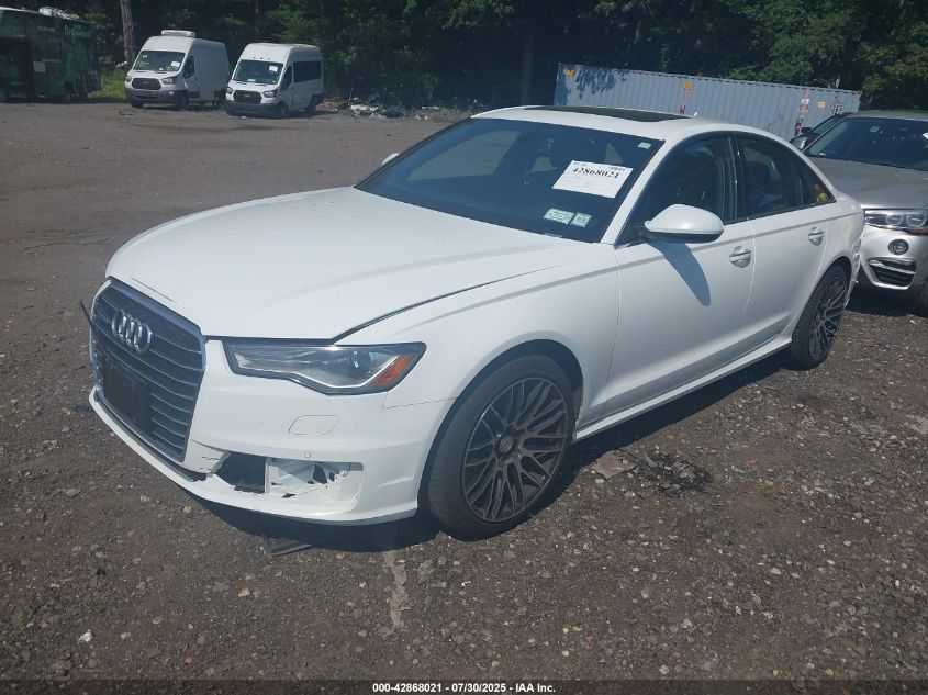 2016 Audi A6 2.0T Premium Plus VIN: WAUGFAFC1GN012947 Lot: 42868021