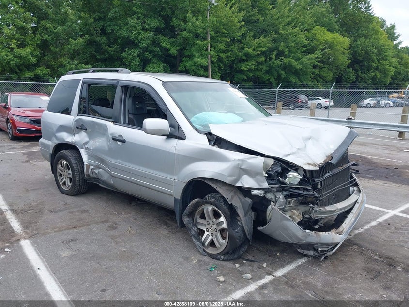 2HKYF18554H605275 2004 Honda Pilot Ex-L auction photo 1