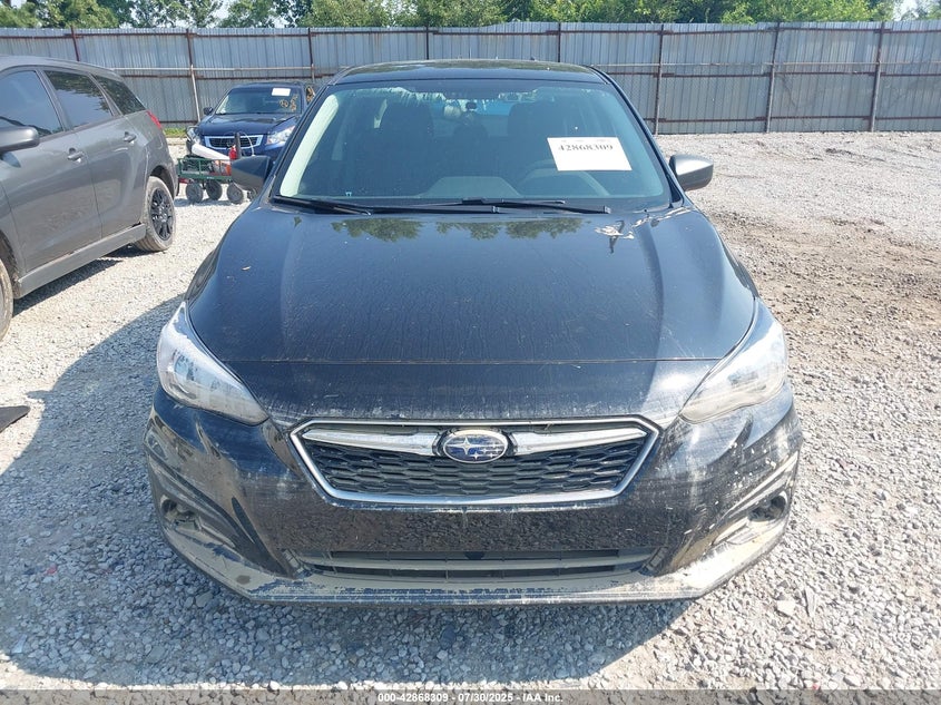 VIN 4S3GKAB60K3613799 2019 SUBARU IMPREZA 2.0I