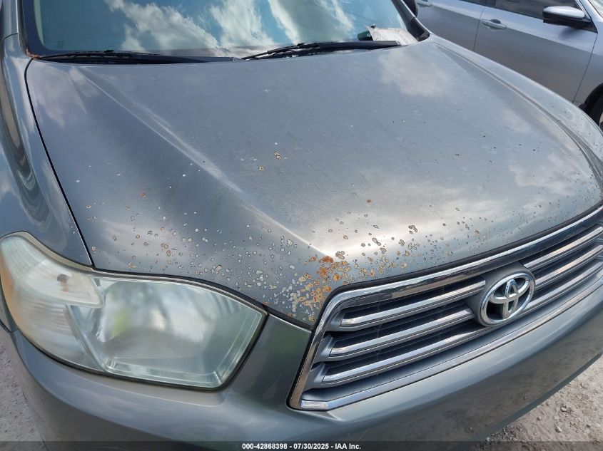 2008 Toyota Highlander Sport VIN: JTEDS43A282031043 Lot: 42868398