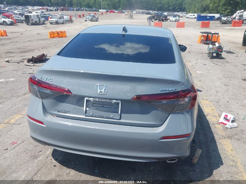 2025 Honda Civic Sport VIN: 2HGFE2F53SH594500 Lot: 42868409