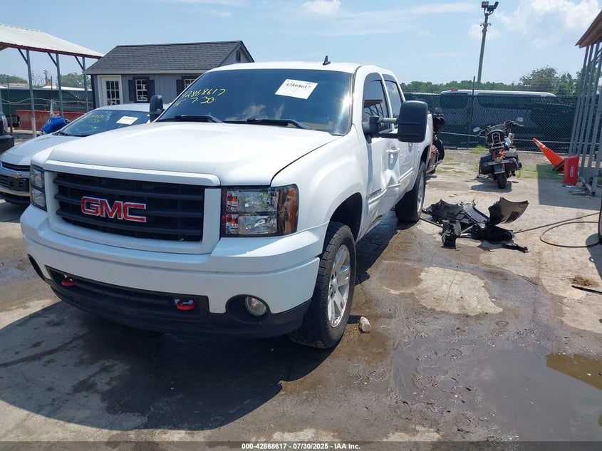 2008 GMC Sierra 1500 Sle1 white truck gasoline 3GTEC13J58G270193 photo #3