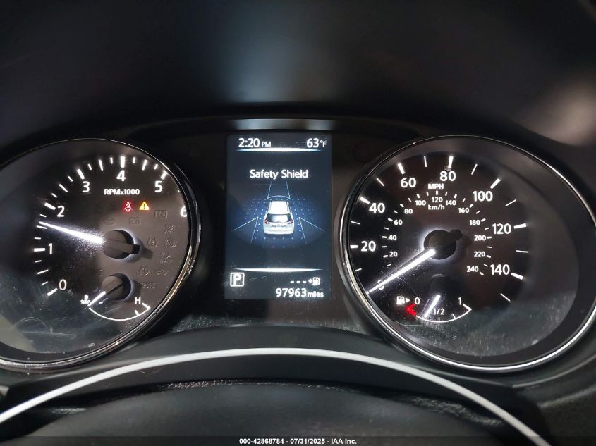 2017 Nissan Rogue S/Sl/Sv VIN: 5N1AT2MV6HC868748 Lot: 42868784