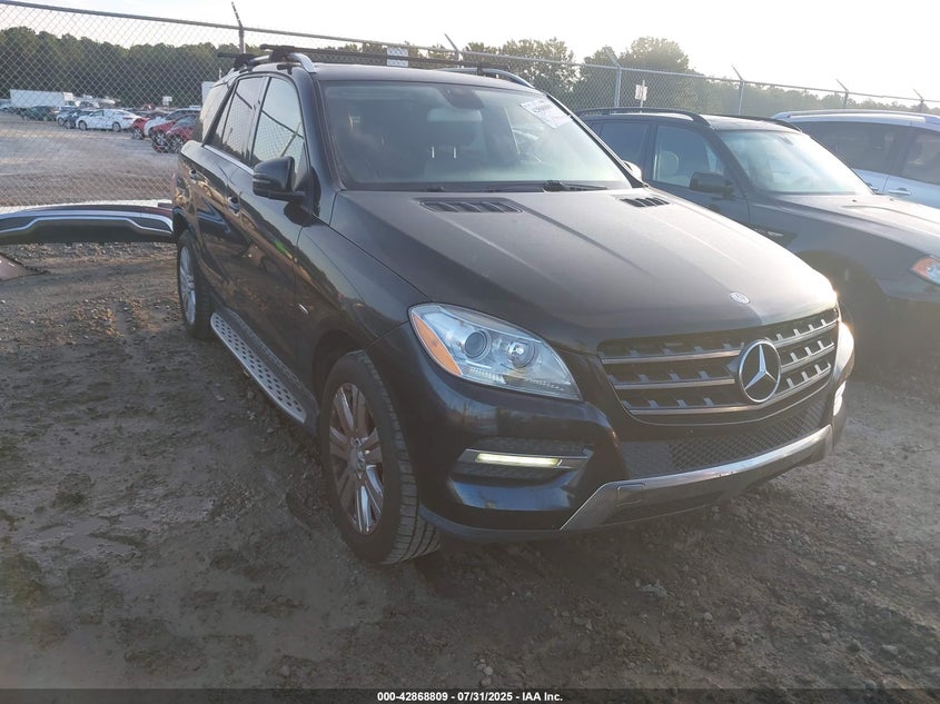 2012 MERCEDES-BENZ M-CLASS VIN: 4JGDA5HB3CA029939