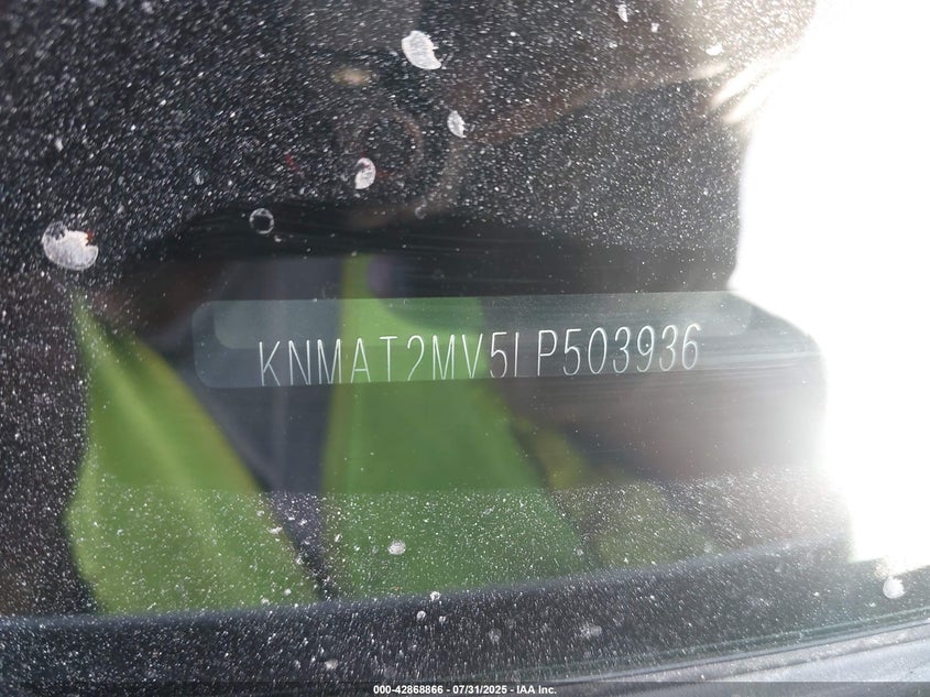 2020 NISSAN ROGUE SV INTELLIGENT AWD - KNMAT2MV5LP503936