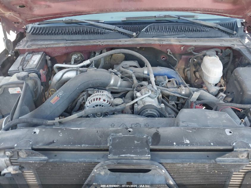 2003 Chevrolet Silverado 2500Hd Lt VIN: 1GCHK23103F157123 Lot: 42869001