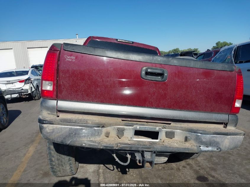 2003 Chevrolet Silverado 2500Hd Lt VIN: 1GCHK23103F157123 Lot: 42869001