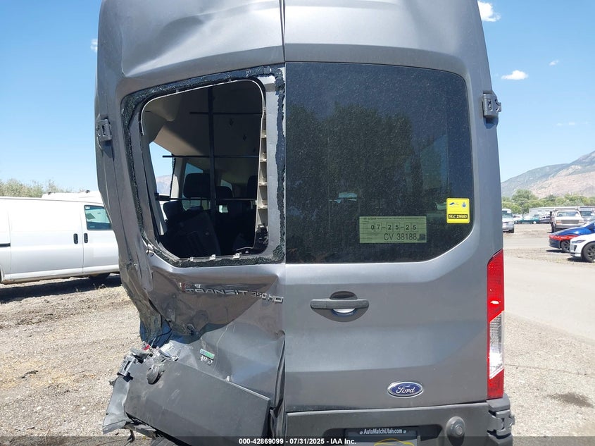 2021 Ford Transit-350 Passenger Van Xl VIN: 1FDVU5XG7MKA66481 Lot: 42869099