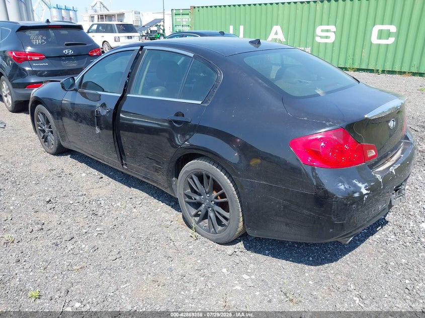 2013 Infiniti G37X VIN: JN1CV6AR8DM758166 Lot: 42869356