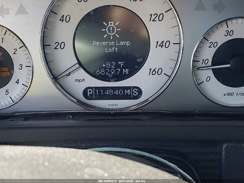 2009 Mercedes-Benz Clk 350 VIN: WDBTK56F59T108026 Lot: 42869379