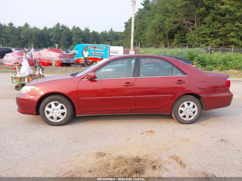 2005 Toyota Camry Le VIN: 4T1BE32K55U398991 Lot: 42869594